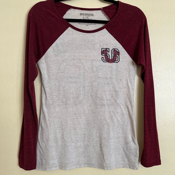 True Religion Tops - True Religion Jersey Designed Long Sleeve